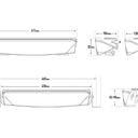 Lampa dalekosiężna Lazer Air-55 z homologacją ECE, 411 mm, 6800 lm