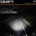 Lampa LED Lazer Linear-6 Elite 232mm 4050lm homologacja E obudowa czarna