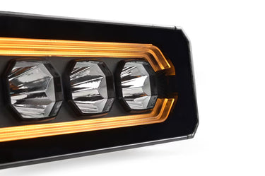 Lampa LED SKYLED GALAX 22" (584 mm) 100W - Dwukolorowe oświetlenie pozycyjne białe/pomarańczowe ECE R10/R148/R149