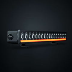 Lampa LED Strands Nuuk D-Line 20" z białym i pomarańczowym światłem pozycyjnym