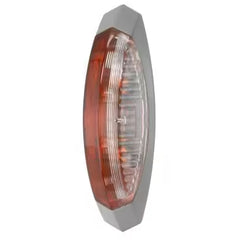 Lampa obrysowa boczna HELLA czerwona lewa 12V z żarówką