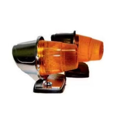 Lampa obrysowa dachowa torpedo żarówkowa pomarańczowy klosz
