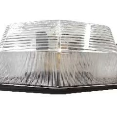 Lampa obrysowa Double Burner z białym kloszem 24V