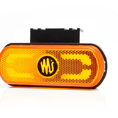 Lampa obrysowa LED z projektorem pomarańczowa 12-24V W240
