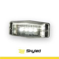 Lampa obrysowa SKYLED Double Burner 24V białe światło LED przezroczysty klosz