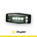 Lampa obrysowa SKYLED Double Burner 24V LED białe światło przydymiony klosz