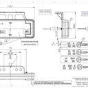 LD 2483 Lampa obrysowa typu SLIM XS biała