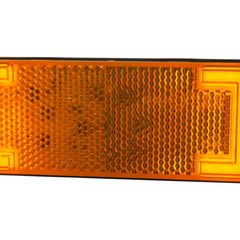 LD 2484 Lampa obrysowa slim XS – pomarańczowa boczna