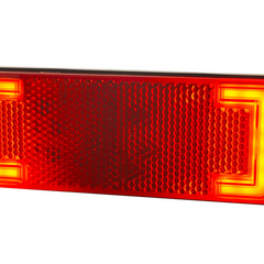 LD 2486 Lampa obrysowa slim XS – czerwona