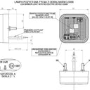 Lampa obrysowa z odblaskiem LD 098