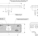 Lampa obrysowa z podkładką gumową LD 527