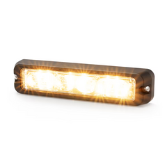 Lampa ostrzegawcza LED ECCO stroboskop pomarańczowy 12/24V IP67