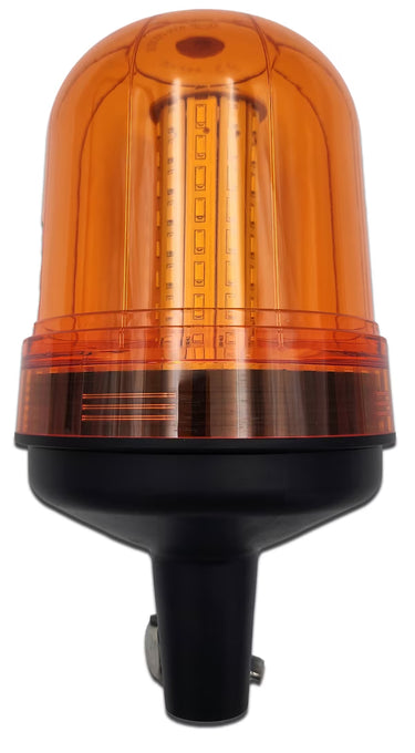 Lampa ostrzegawcza LED R10 wysoka na trzpień (kogut) 12/24V