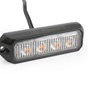 Lampa ostrzegawcza LED SKYLED 96x28 mm stroboskopowa pomarańczowa R10 R65 SAE