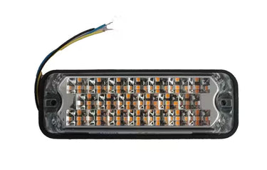 Lampa ostrzegawcza LED stroboskop 12-48V R10 R65 IP67 (pomarańczowa)
