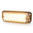 Lampa ostrzegawcza LED stroboskop 12-48V R10 R65 IP67 (pomarańczowa)