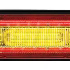 Lampa ostrzegawcza LED stroboskop pomarańczowy + światło stop/pozycja czerwone