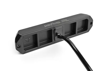 Lampa ostrzegawcza SKYLED 128x28 mm stroboskop czerwone światło 6 LED