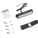 Lampa ostrzegawcza SKYLED 128x28 mm - stroboskop niebieskie światło 6 LED