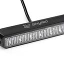 Lampa ostrzegawcza SKYLED 128x28 mm - stroboskop niebieskie światło 6 LED