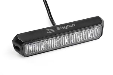 Lampa ostrzegawcza SKYLED 128x28 mm - stroboskop niebieskie światło 6 LED