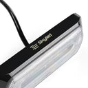 Lampa ostrzegawcza SKYLED 132x51 mm z czerwonym światłem pozycyjnym i stroboskopem pomarańczowym LED