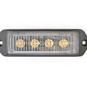 Lampa ostrzegawcza SKYLED 32x110 mm LED stroboskopowa pomarańczowa R10 R65 SAE