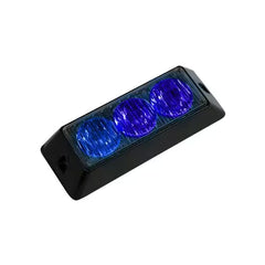 Lampa ostrzegawcza stroboskopowa LED niebieska 12/24V ECE R10 IP67