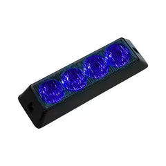 Lampa ostrzegawcza stroboskopowa LED niebieska 12/24V IP67