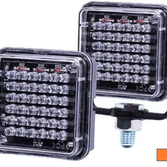 Lampa ostrzegawcza VIGILED ze wspornikiem LED stroboskopowa pomarańczowa R10 R65 IP67