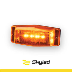 Lampa pozycyjna Double Burner SKYLED 24V LED pomara ńczowa (8 LED)