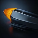 Lampa pozycyjna Torpedo IZE LED SILVER biała/pomarańczowa z światłem ostrzegawczym