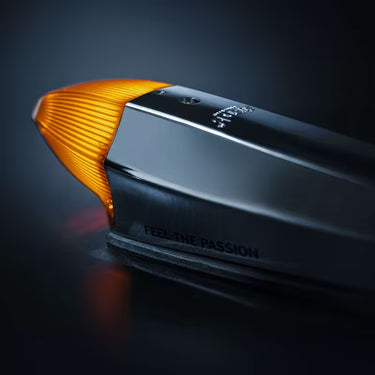 Lampa pozycyjna Torpedo IZE LED SILVER biała/pomarańczowa z światłem ostrzegawczym