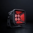 Lampa robocza DARK KNIGHT FORTEX z czerwonym światłem pozycyjnym 9-36V