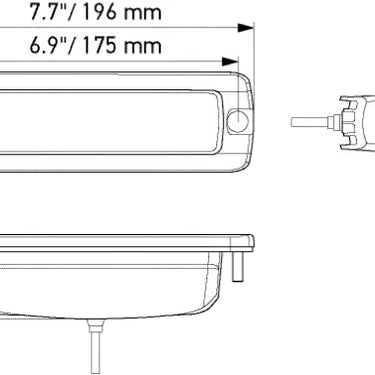 Lampa robocza Hella ValueFit BLACK MAGIC LED 12/24V 1600lm