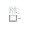 Lampa robocza LED 2x cube 18W 9-32V 2200Lm