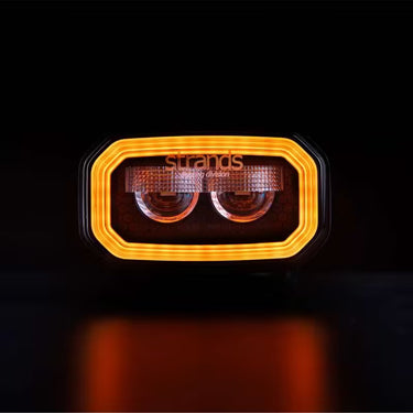 Lampa robocza LED FOR9T NO-GLARE 31W, 10-48V, 1400 Lm, światło rozproszone z funkcją pozycyjną