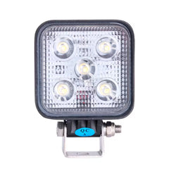 Lampa robocza LED kwadratowa 15W 9-32V rozproszenie światła IP67