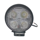 Lampa robocza LED okrągła (światło rozproszone) 4x5W, 9-32V, 2000 lm