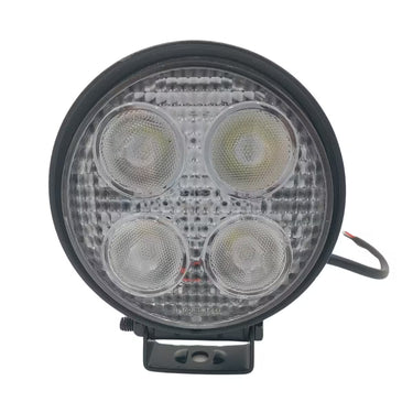 Lampa robocza LED okrągła (światło rozproszone) 4x5W, 9-32V, 2000 lm