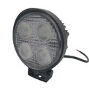 Lampa robocza LED okrągła (światło rozproszone) 4x5W, 9-32V, 2000 lm