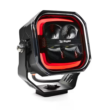 Lampa robocza LED SKYLED Pavo 80F 12-48V 80W 4200 lm - rozproszenie światła