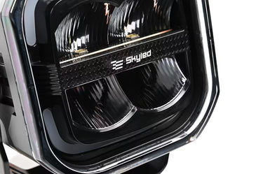 Lampa robocza LED SKYLED Pavo 80F 12-48V 80W 4200 lm - rozproszenie światła