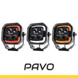 Lampa robocza LED SKYLED Pavo 80F 12-48V 80W 4200 lm - rozproszenie światła