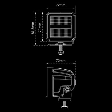 Lampa robocza SIBERIA XP Red Panda STRANDS 38W 10-32V 3150 lm
