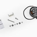 Lampa robocza SKYLED Aura C35F okrągła 9-32V 35W 3500Lm z pozycją pomarańczową/czerwoną i światłem ostrzegawczym R65