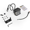 Lampa robocza LED SKYLED DARK ILLUSION FLASH QF70F 10-30V 70W z światłem ostrzegawczym R65