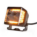 Lampa robocza LED SKYLED DARK ILLUSION FLASH QF70F 10-30V 70W z światłem ostrzegawczym R65