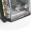 Lampa robocza LED SKYLED DARK ILLUSION FLASH QF70F 10-30V 70W z światłem ostrzegawczym R65