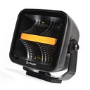 Lampa robocza SKYLED DARK ILLUSION QP40F 10-30V 40W z białym i pomarańczowym światłem pozycyjnym